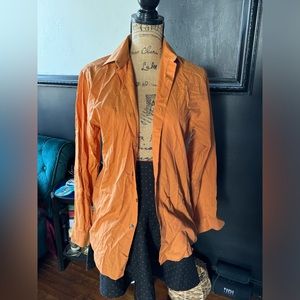 Vintage Orange button down